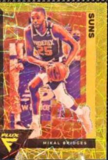Mikal Bridges [Gold Cracked Ice] #142