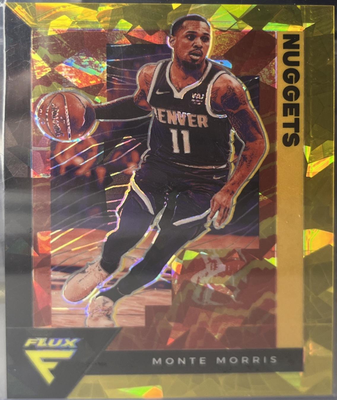 Monte Morris [Gold Cracked Ice] #48