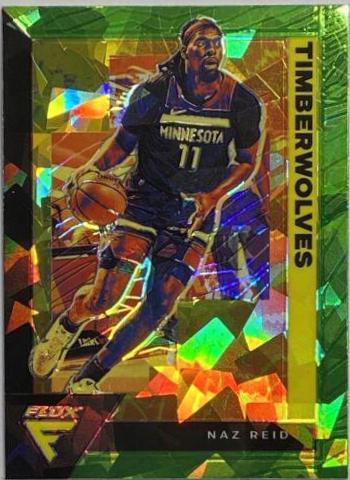 Naz Reid [Fanatics Green Cracked Ice] #108