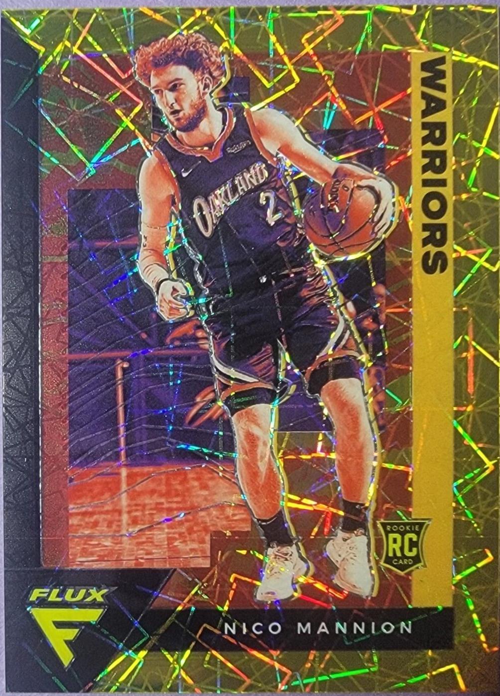 Nico Mannion [Gold Laser] #223
