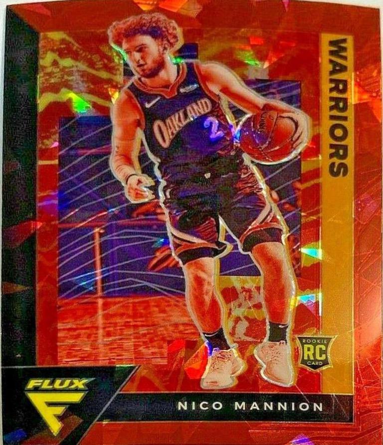 Nico Mannion [Red Cracked Ice] #223
