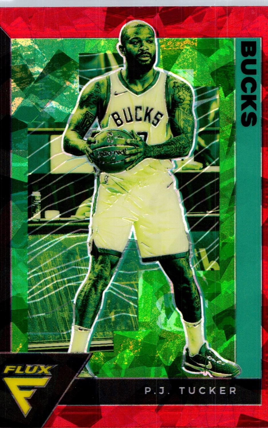P. J. Tucker [Red Cracked Ice] #100