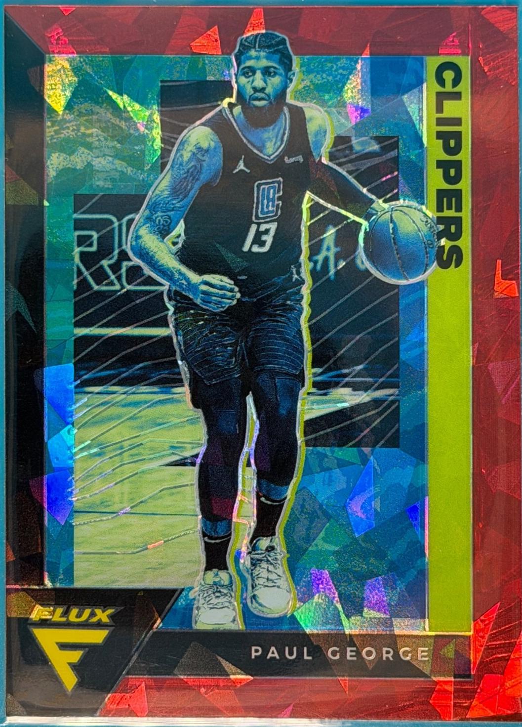 Paul George [Red Cracked Ice] #74