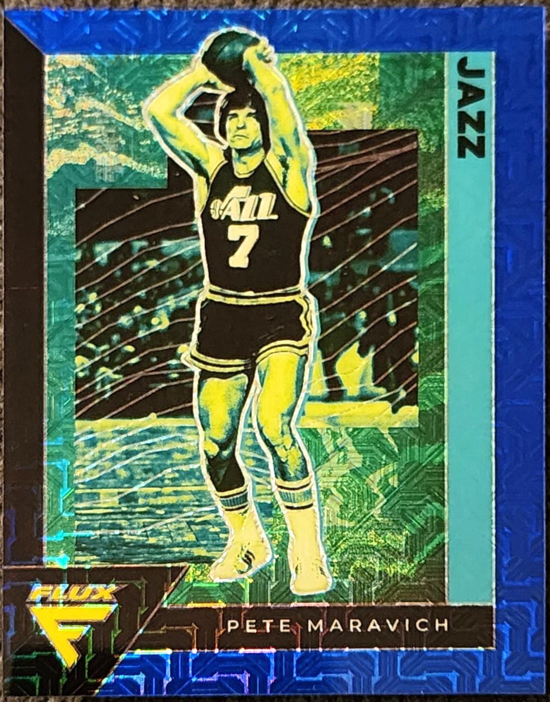 Pete Maravich [Blue Mojo] #200