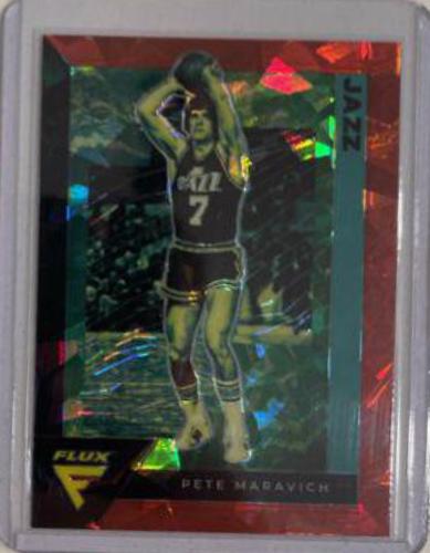 Pete Maravich [Red Cracked Ice] #200