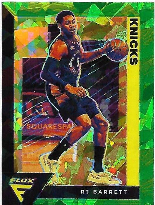 RJ Barrett [Fanatics Green Cracked Ice] #116