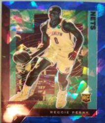 Reggie Perry [Blue Cracked Ice] #250