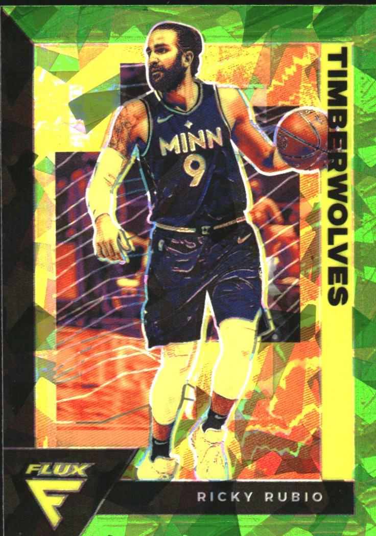 Ricky Rubio [Fanatics Green Cracked Ice] #106