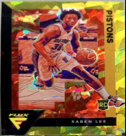 Saben Lee [Gold Cracked Ice] #224