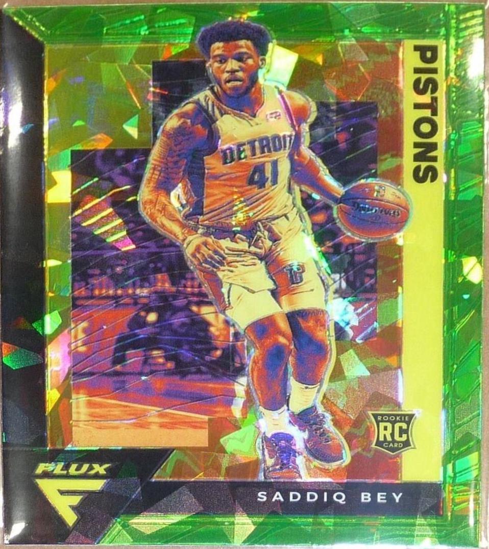 Saddiq Bey [Fanatics Green Cracked Ice] #212