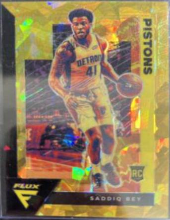 Saddiq Bey [Gold Cracked Ice] #212