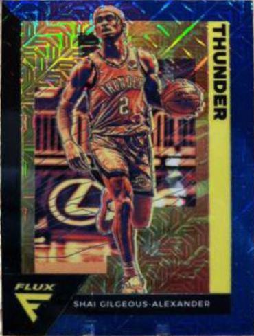 Shai Gilgeous Alexander [Blue Cracked Ice] #121
