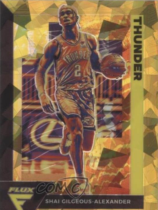 Shai Gilgeous Alexander [Gold Cracked Ice] #121