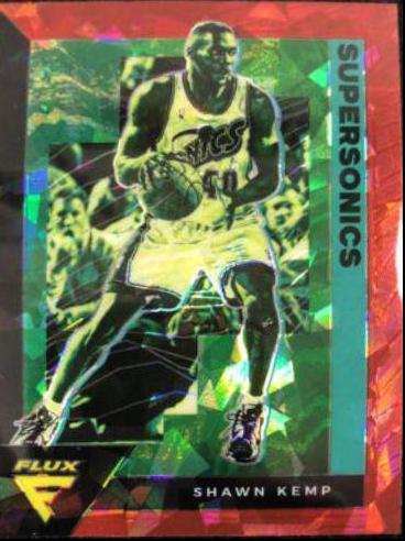 Shawn Kemp [Red Cracked Ice] #196