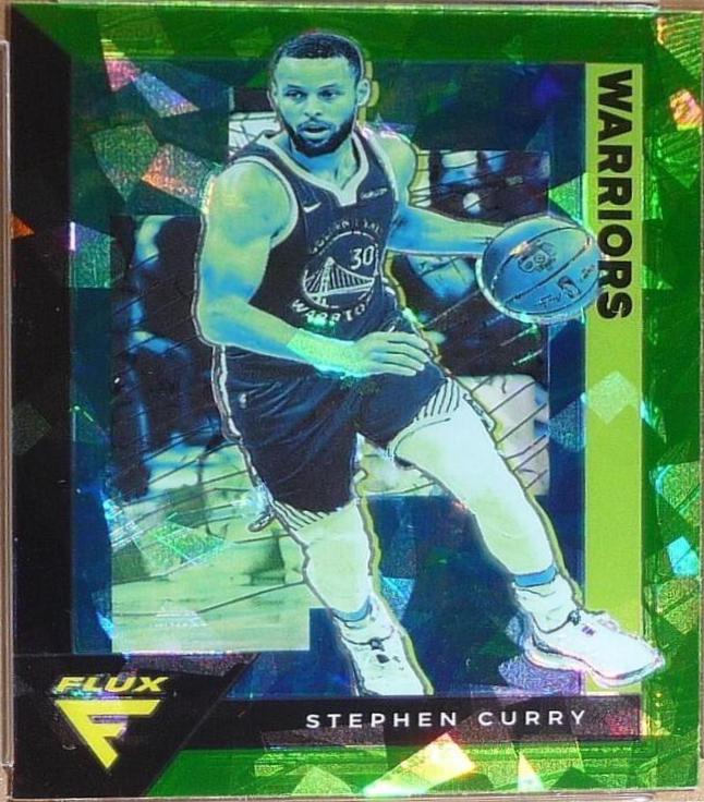 Stephen Curry [Fanatics Green Cracked Ice] #55