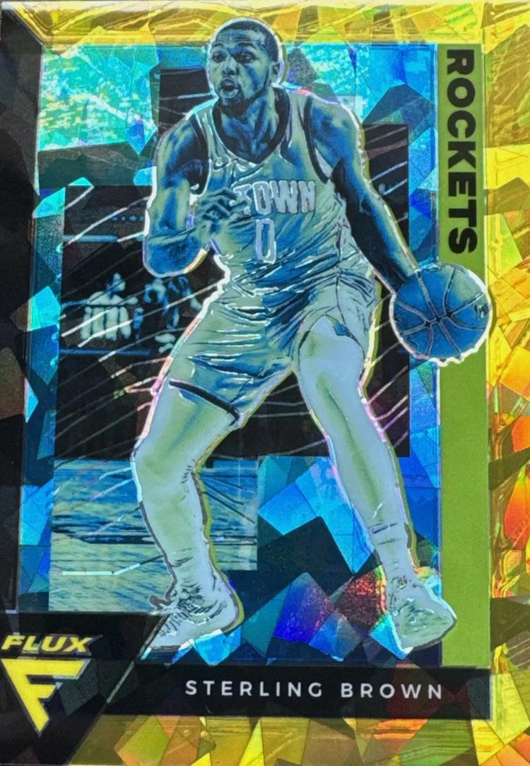 Sterling Brown [Gold Cracked Ice] #66