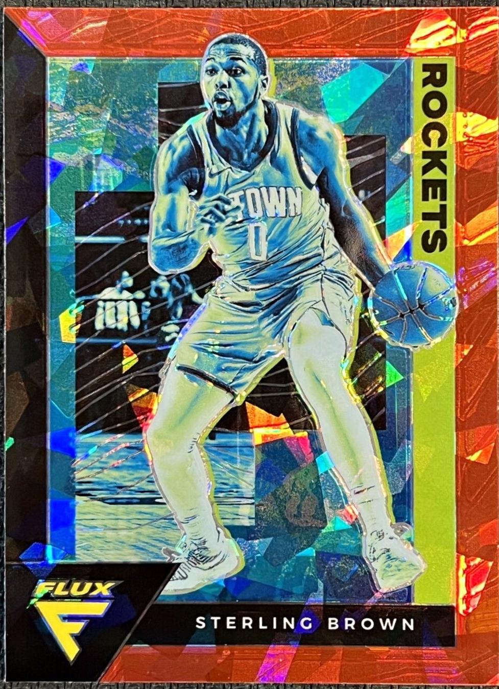 Sterling Brown [Red Cracked Ice] #66