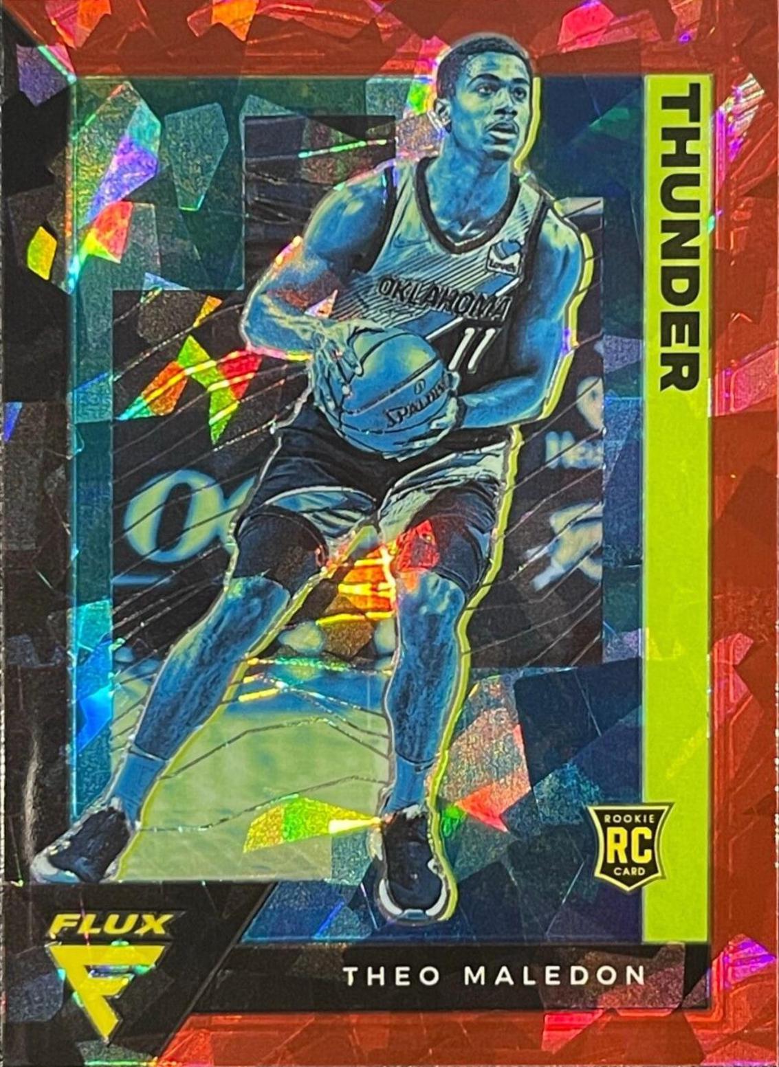Theo Maledon [Red Cracked Ice] #227