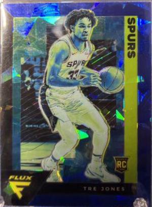 Tre Jones [Blue Cracked Ice] #230