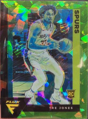 Tre Jones [Fanatics Green Cracked Ice] #230