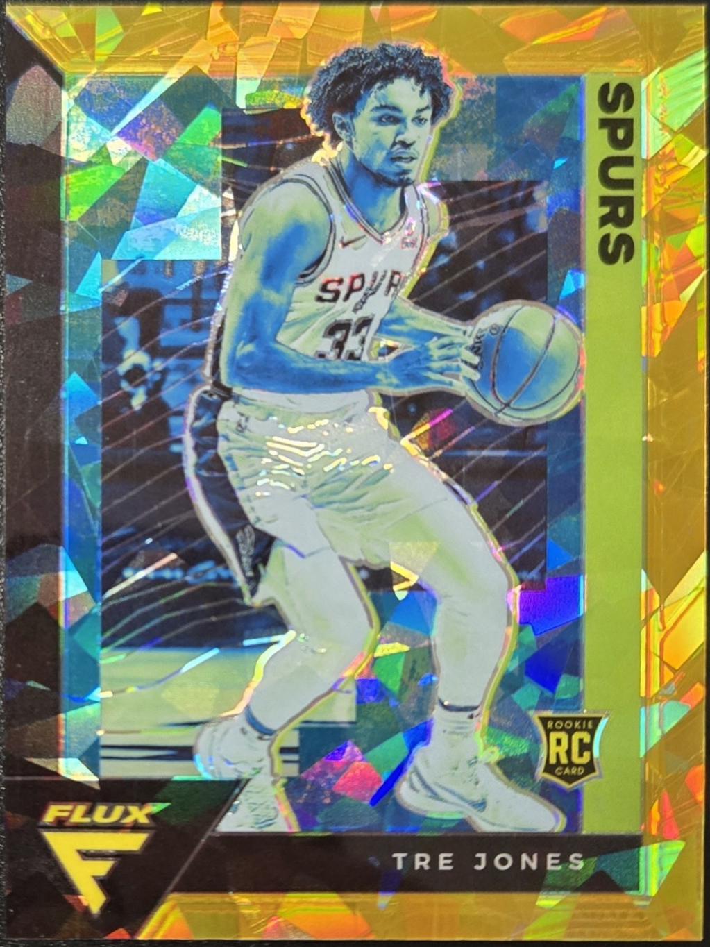 Tre Jones [Gold Cracked Ice] #230