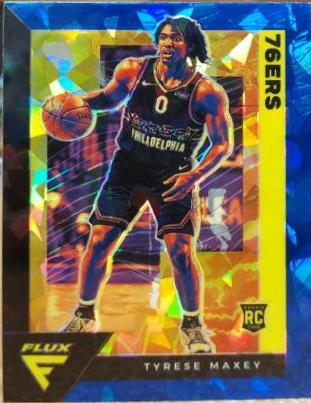 Tyrese Maxey [Blue Cracked Ice] #208