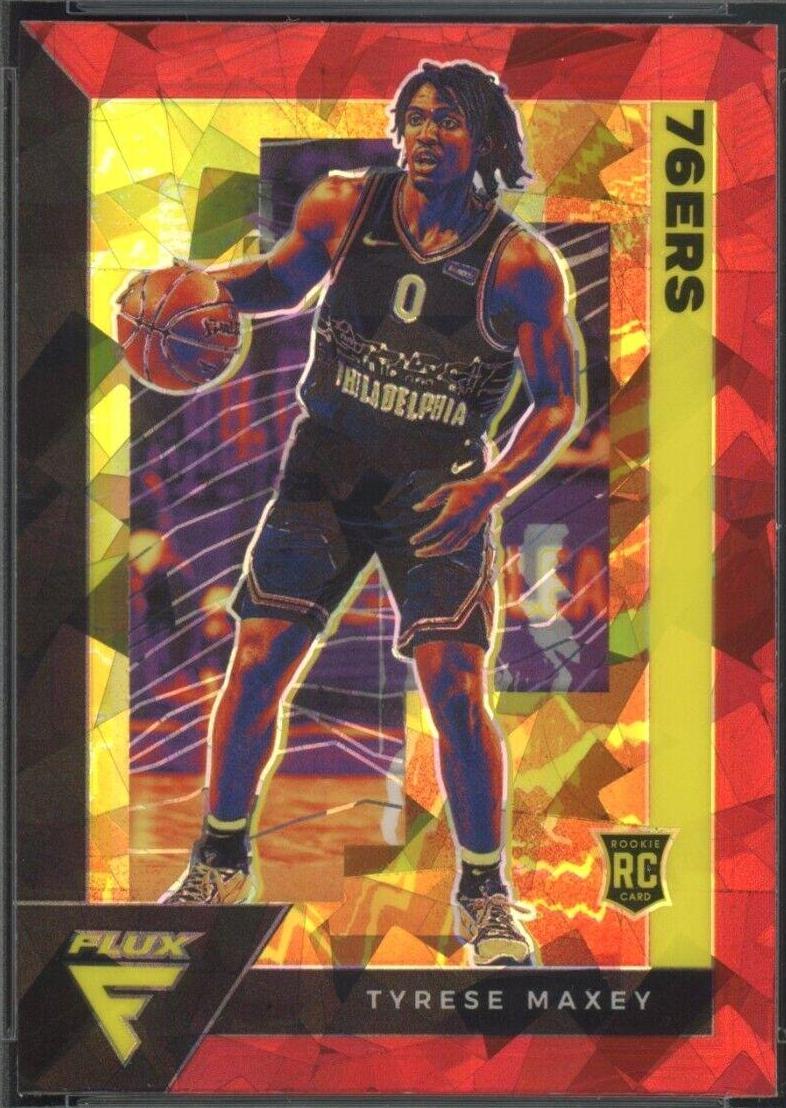 Tyrese Maxey [Red Cracked Ice] #208