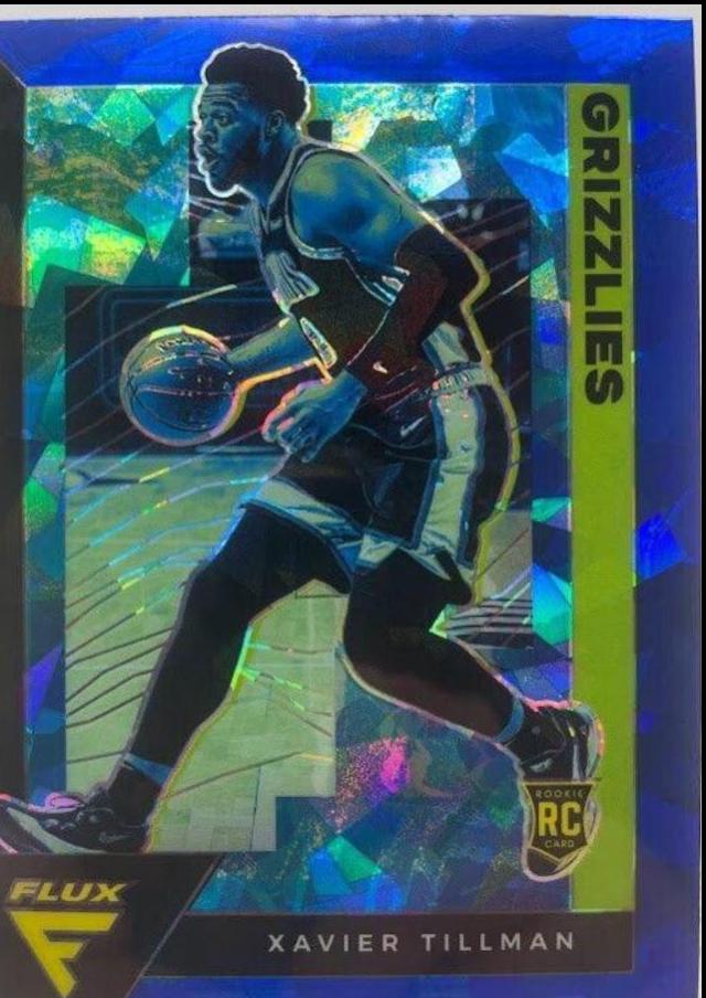 Xavier Tillman [Blue Cracked Ice] #236