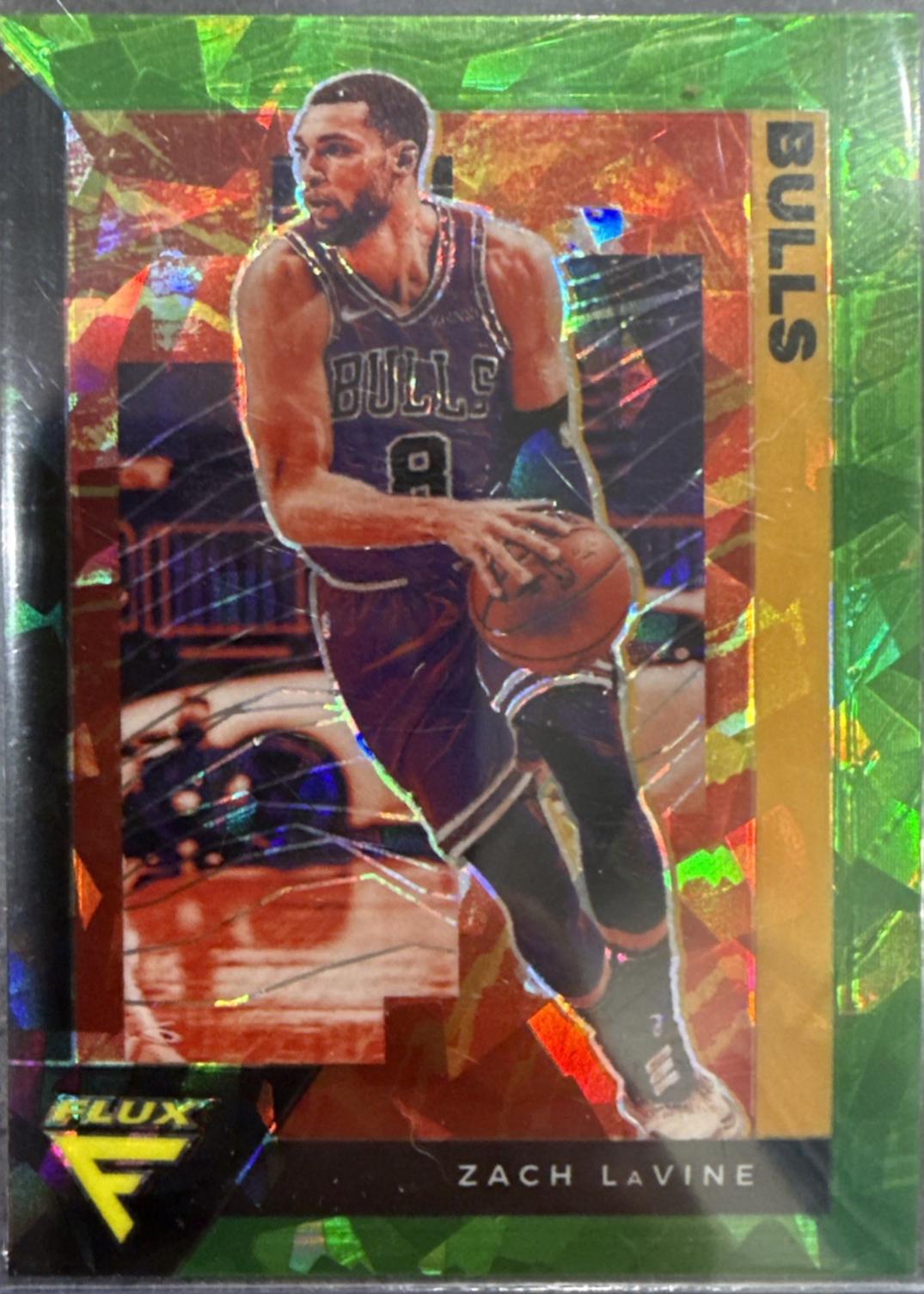 Zach LaVine [Fanatics Green Cracked Ice] #27