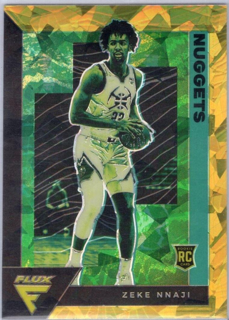 Zeke Nnaji [Gold Cracked Ice] #247