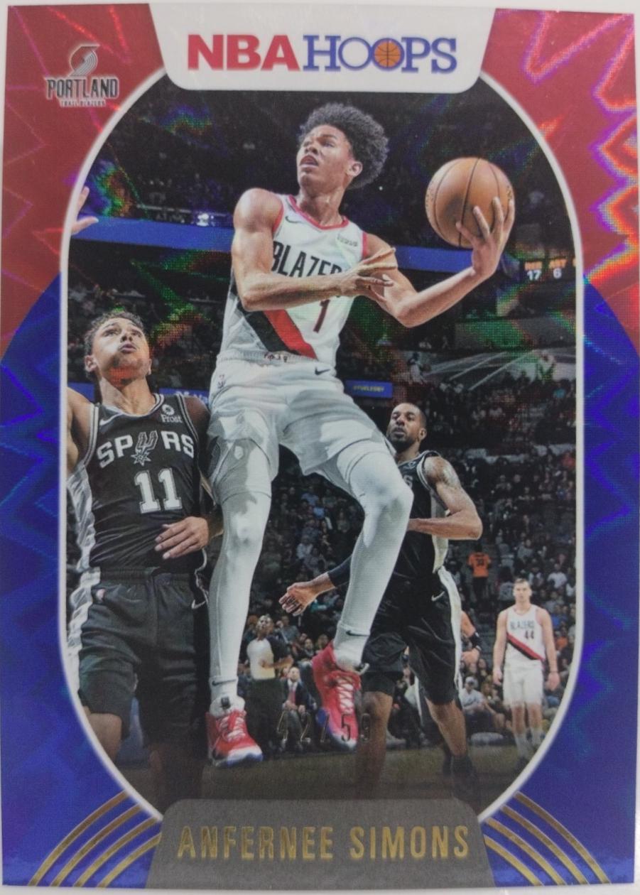 Anfernee Simons [Blue Explosion] #168