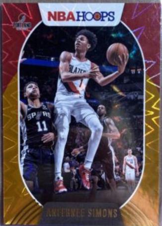 Anfernee Simons [Orange Explosion] #168