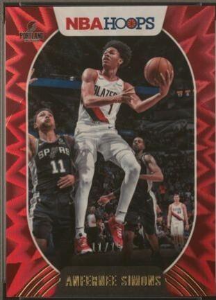 Anfernee Simons [Red Explosion] #168