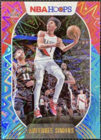 Anfernee Simons [Teal Explosion] #168
