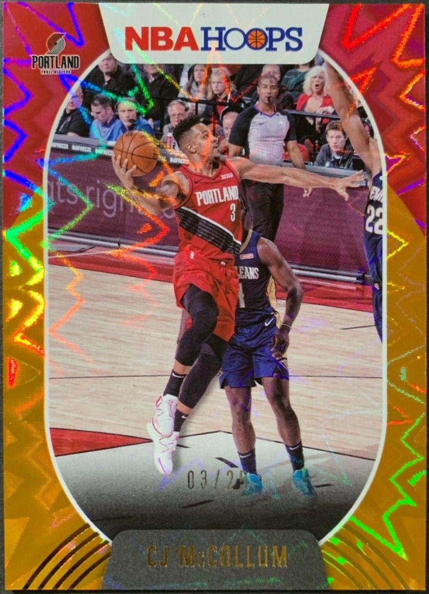 CJ McCollum [Orange Explosion] #133