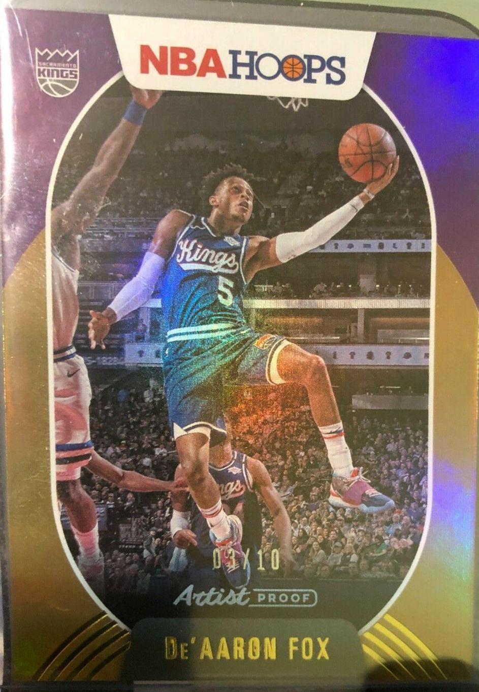 De'Aaron Fox [Artist Proof Gold] #89