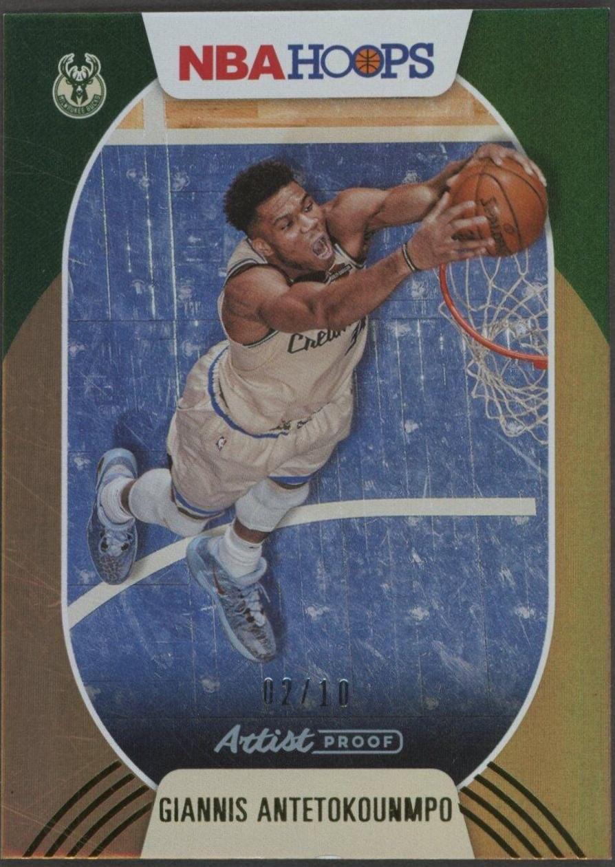 Giannis Antetokounmpo [Artist Proof Gold] #166