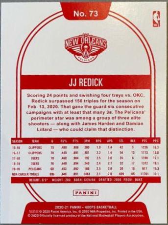 JJ Redick [Red] #73
