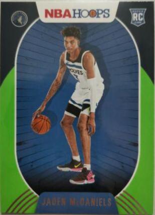 Jaden McDaniels [Neon Green] #245