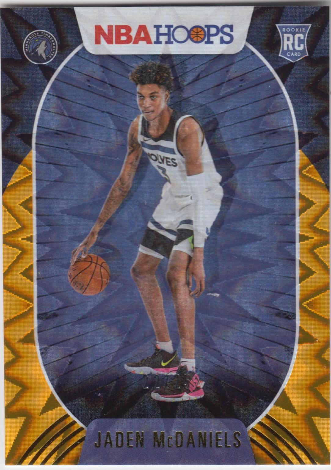 Jaden McDaniels [Orange Explosion] #245