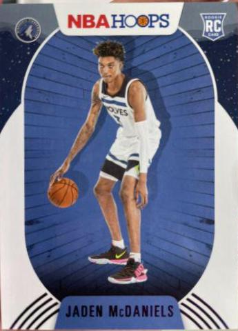 Jaden McDaniels [Purple] #245