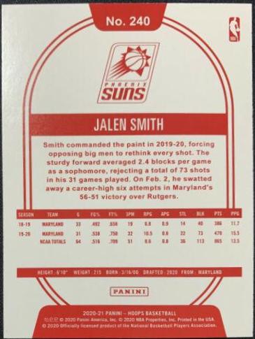 Jalen Smith [Red] #240