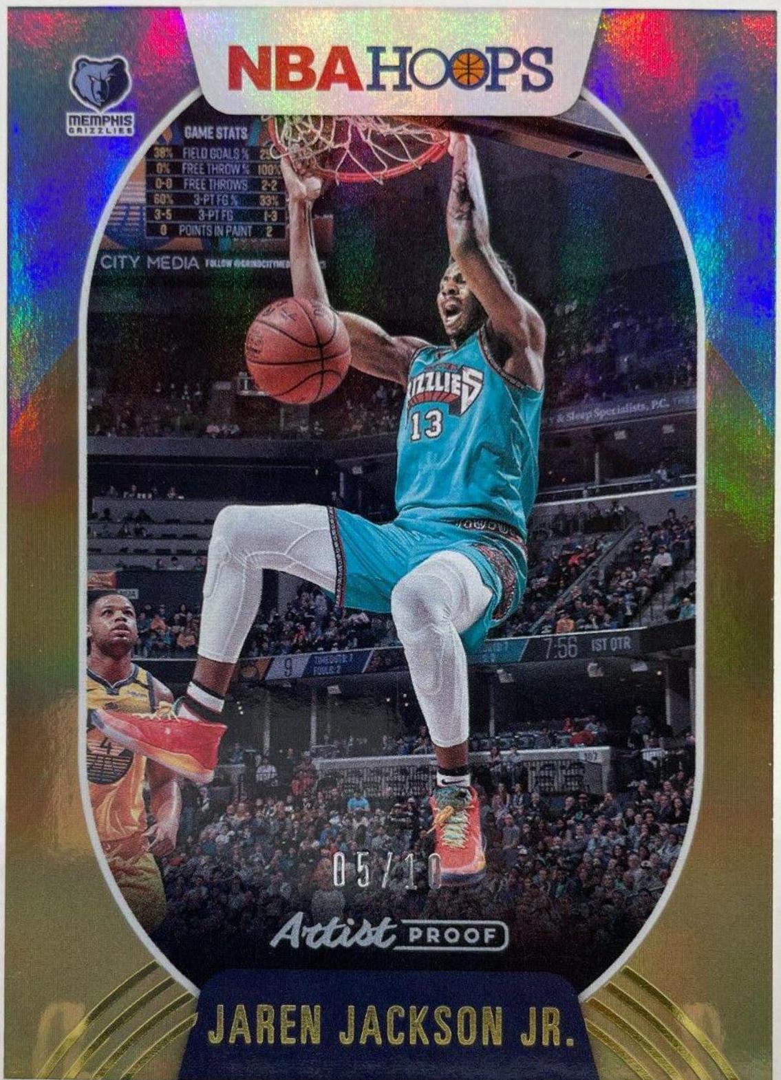 Jaren Jackson Jr. [Artist Proof Gold] #72