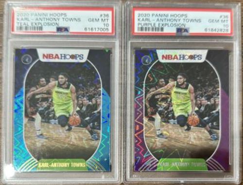 Karl-Anthony Towns [Purple Explosion] #36