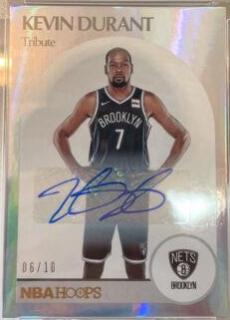 Kevin Durant [Tribute Premium Box Set Autographs] #268