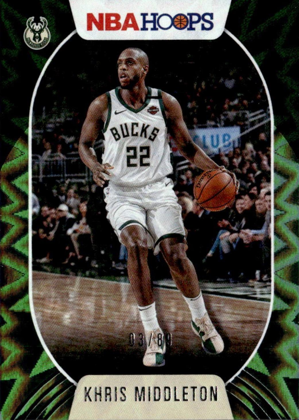 Khris Middleton [Green Explosion] #176