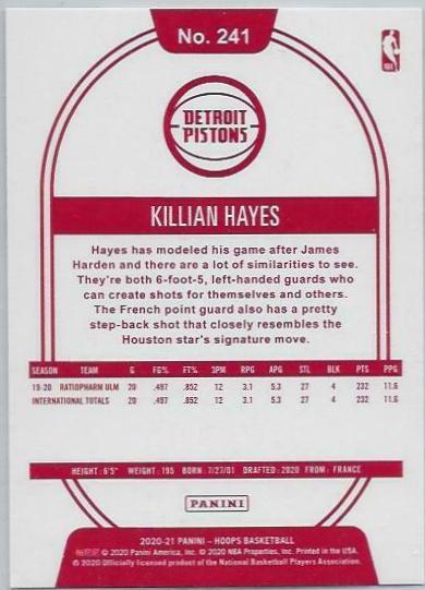 Killian Hayes [Red] #241