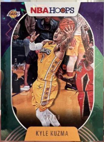 Kyle Kuzma [Green Explosion] #23