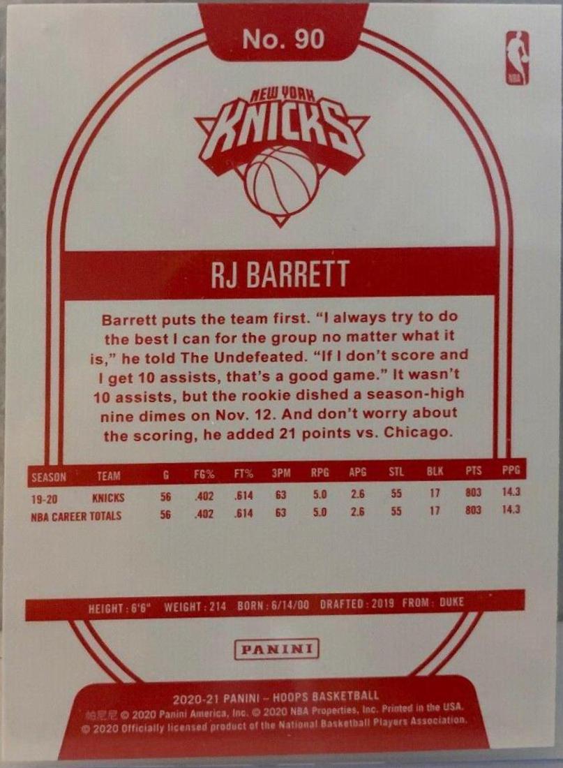 RJ Barrett [Red] #90