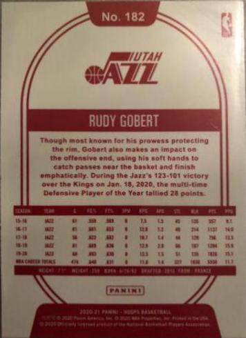 Rudy Gobert [Red] #182